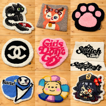 Tufting 50cm x 50cm - 60€
